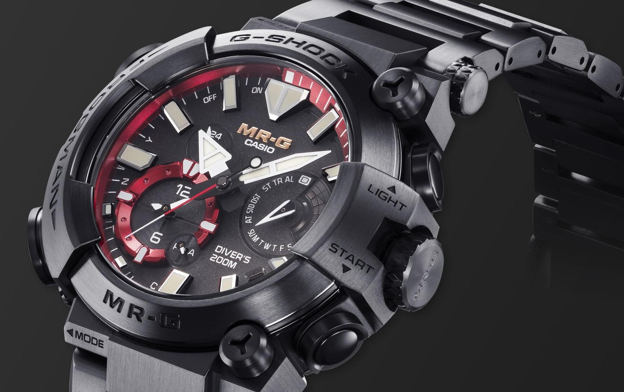 zegarek G-SHOCK MRG-BF1000B-1AER czarny G-SHOCK - miniatura 8