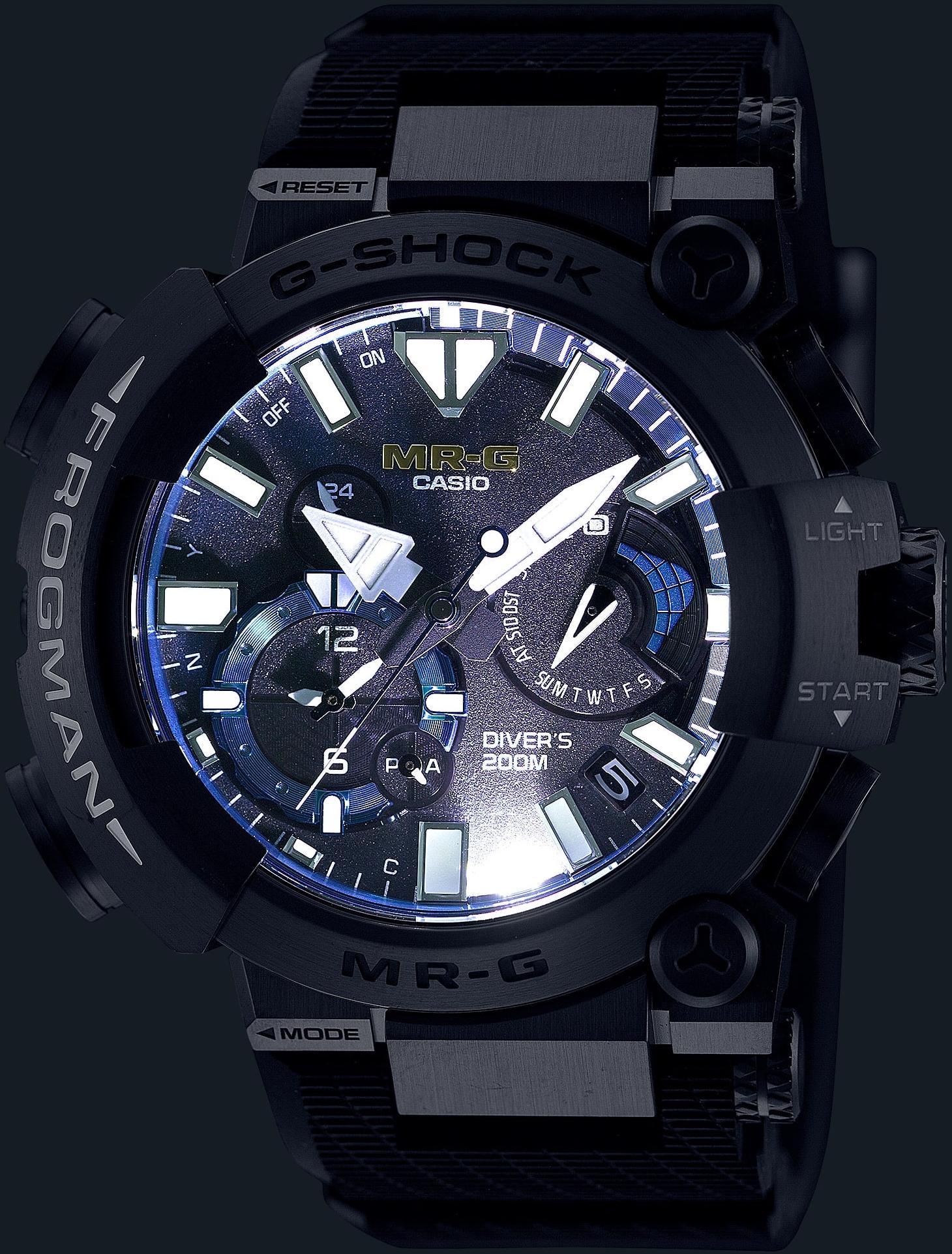 zegarek G-SHOCK MRG-BF1000R-1ADR czarny G-SHOCK - miniatura 7