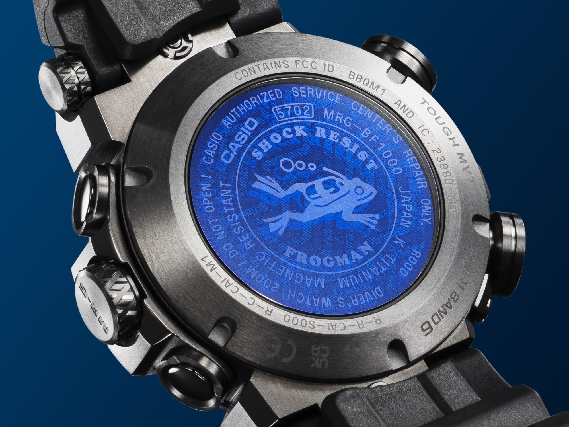 zegarek G-SHOCK MRG-BF1000R-1ADR solar męski G-SHOCK MR-G Frogman - miniatura 6