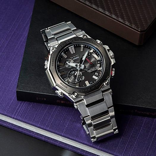 zegarek G-SHOCK MTG-B2000D-1AER G-SHOCK TRIPLE G G-SHOCK Exclusive szafirowe