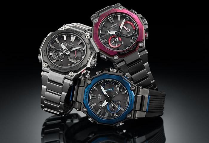 zegarek G-SHOCK MTG-B2000D-1AER G-SHOCK TRIPLE G G-SHOCK Exclusive szafirowe