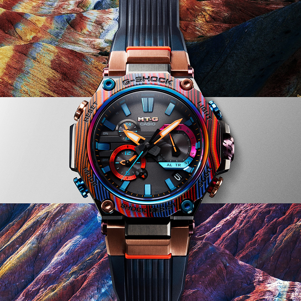 zegarek G-SHOCK MTG-B2000XMG-1AER niebieski G-SHOCK Exclusive