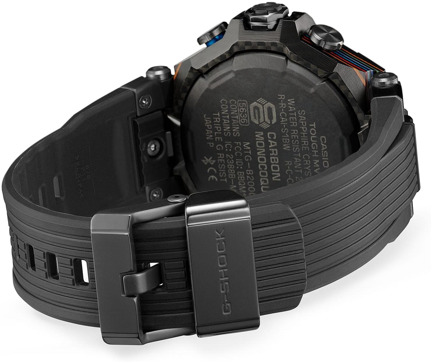 zegarek G-SHOCK MTG-B2000YR-1AER solar męski G-SHOCK Exclusive Rainbow IP Inspired by City Night - miniatura 9