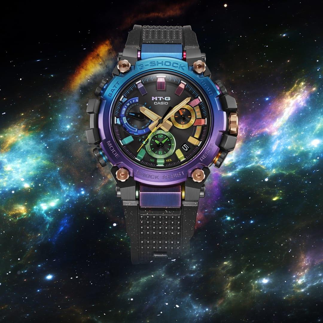 zegarek G-SHOCK MTG-B3000DN-1AER METAL TWISTED G DIFFUSE NEBULA G-SHOCK Exclusive szafirowe - miniatura 10