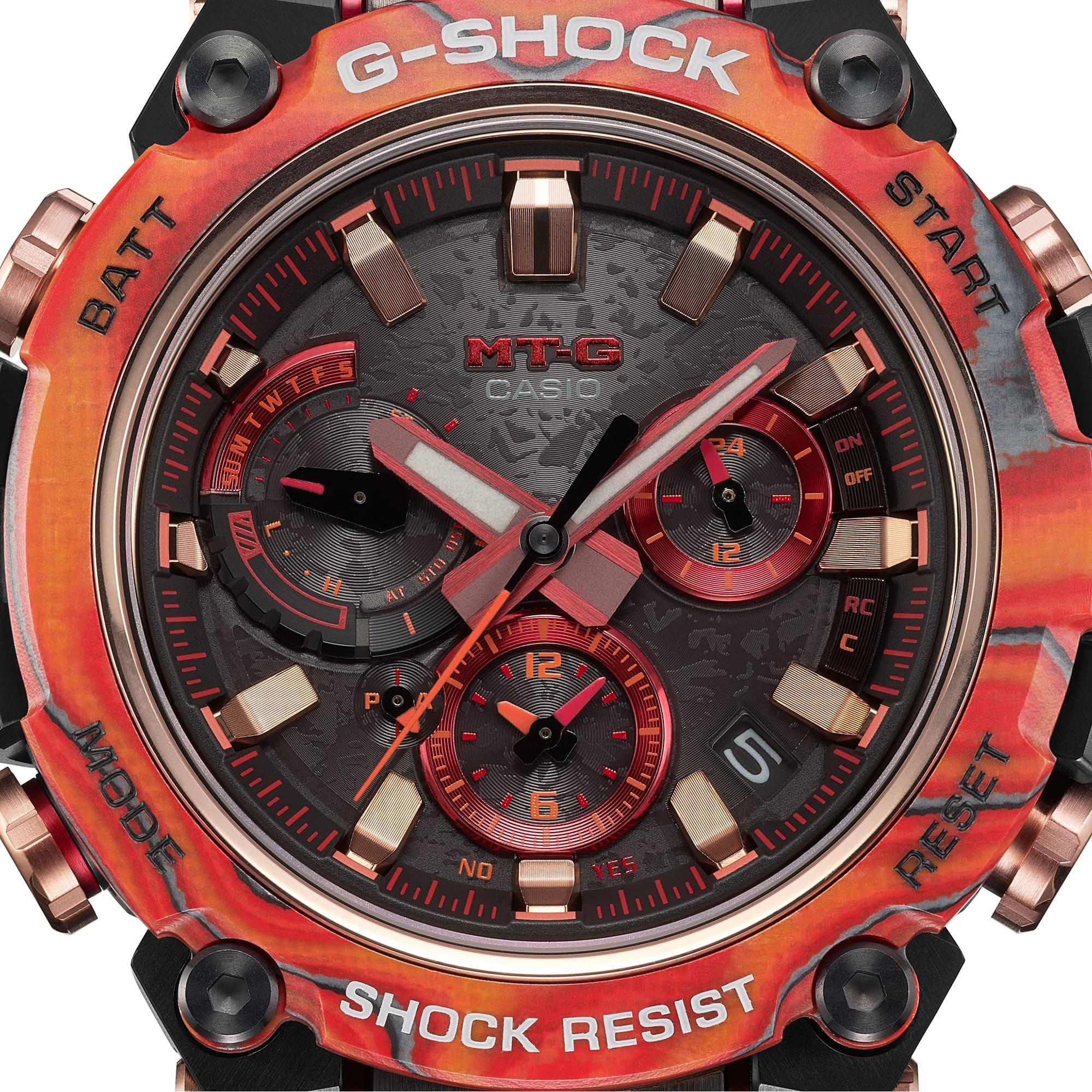zegarek G-SHOCK MTG-B3000FR-1AER solar męski G-SHOCK Exclusive