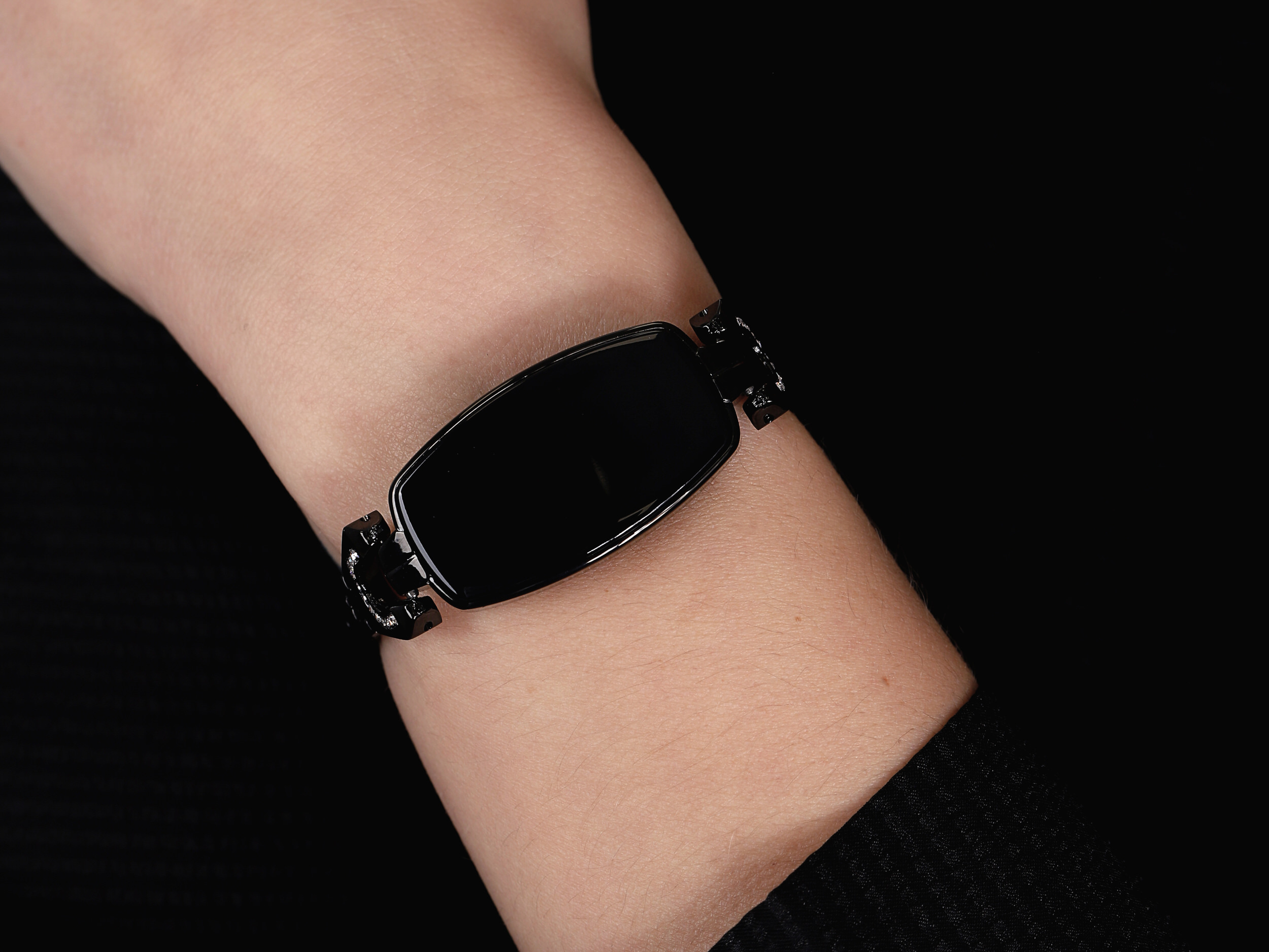 zegarek Garett 5903246282405 kwarcowy damski Damskie Smartwatch Garett Women Sara Czarny