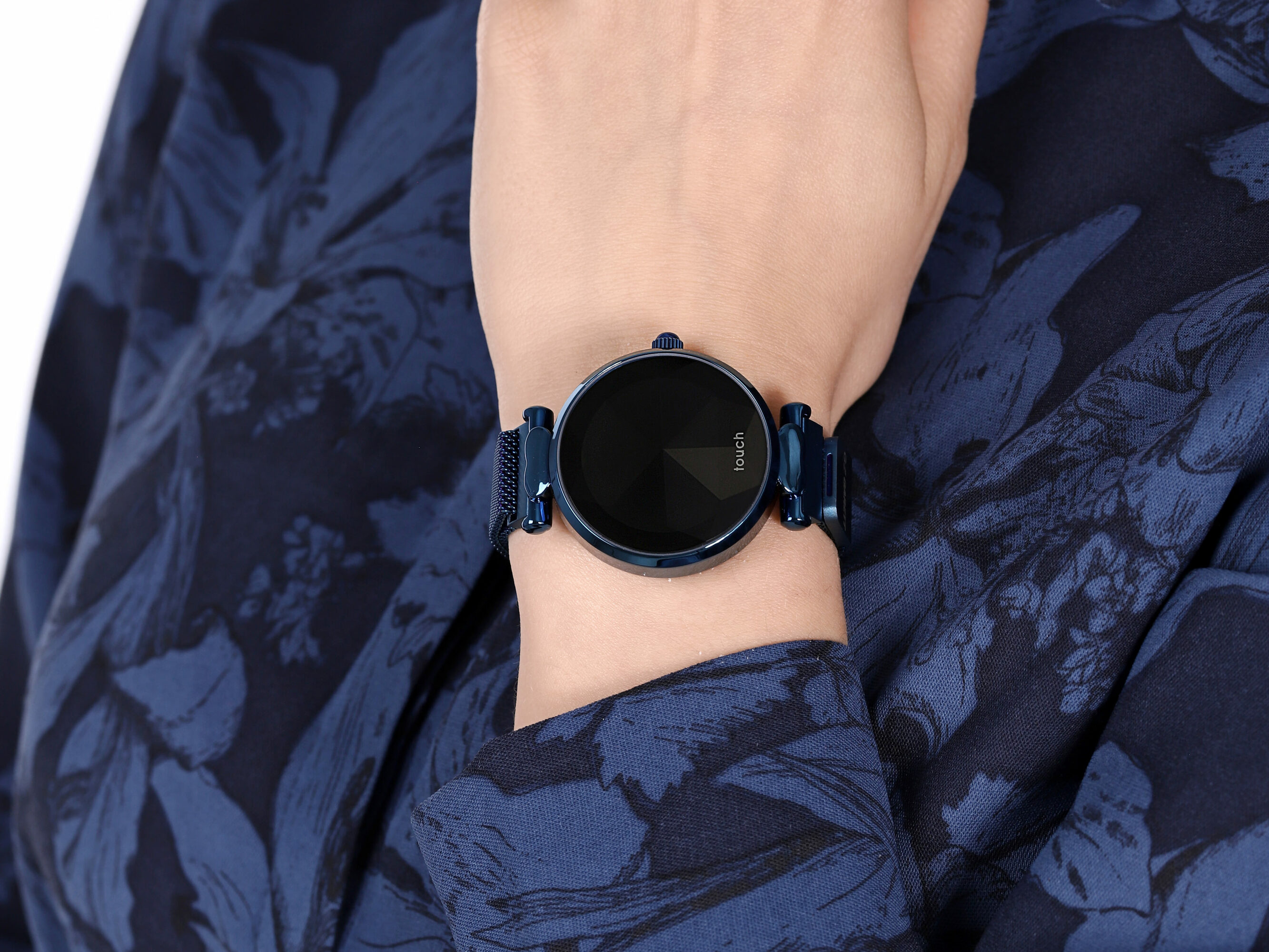 zegarek Garett 5903246282818 kwarcowy damski Damskie Smartwatch Garett Women Lisa Niebieski