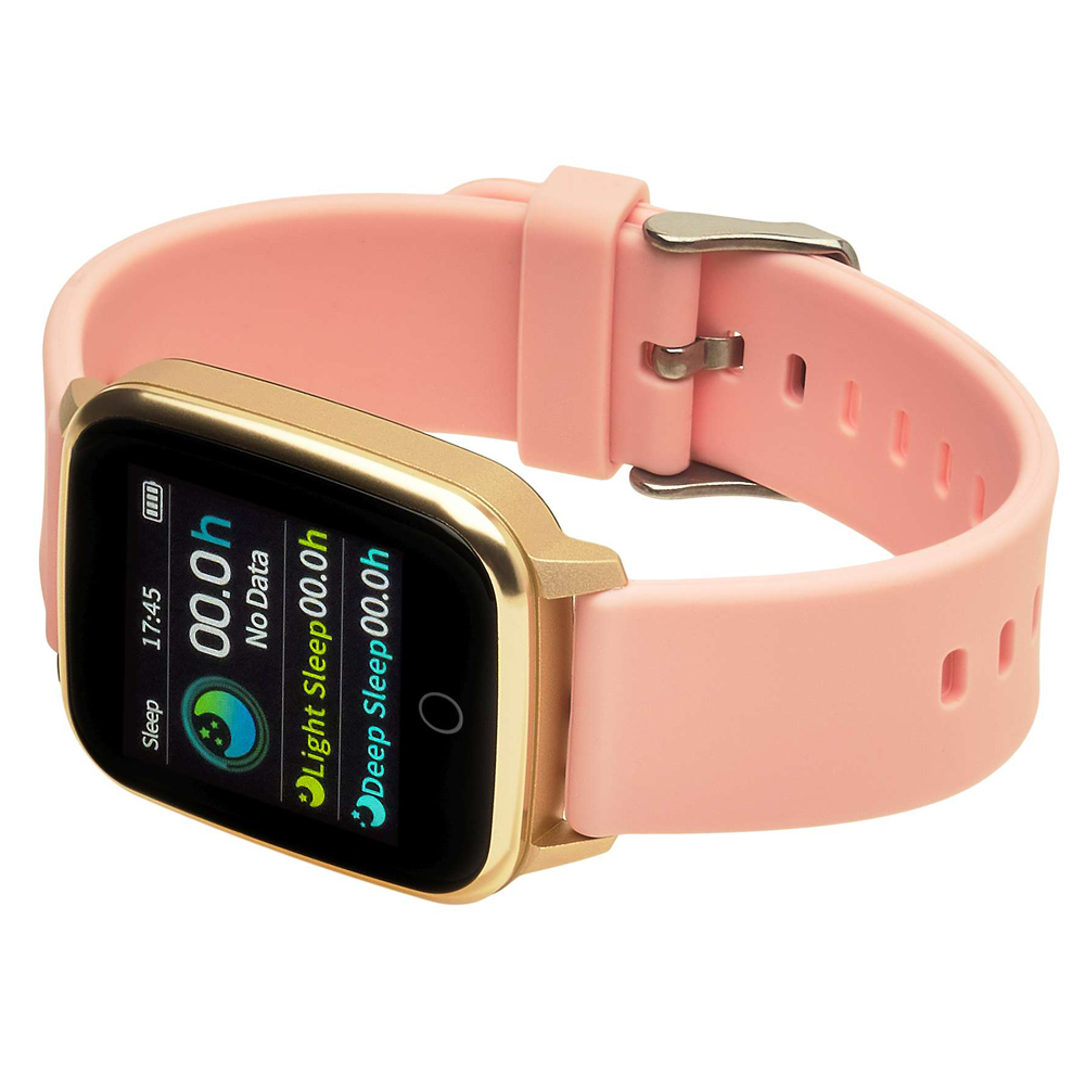 zegarek Garett 5903246286373 kwarcowy damski Damskie Smartwatch Garett Lady Viki złoty