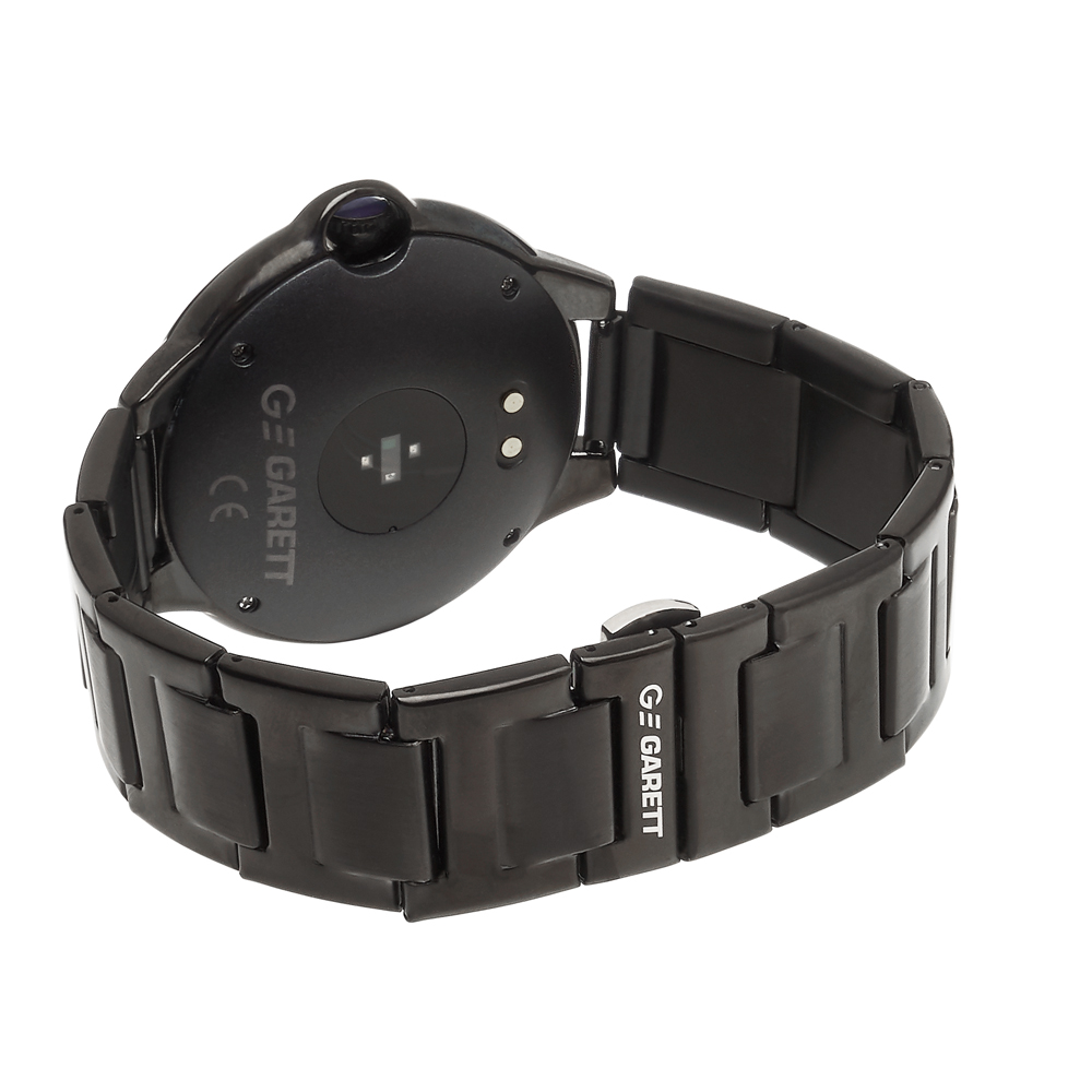 zegarek Garett 5903246286434 kwarcowy damski Damskie Smartwatch Garett Women Karen RT czarny stalowy - miniatura 6