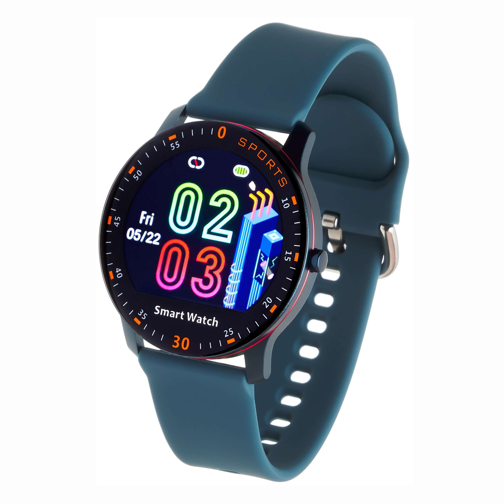 Garett 5903246286533 zegarek niebieski sportowy Damskie pasek