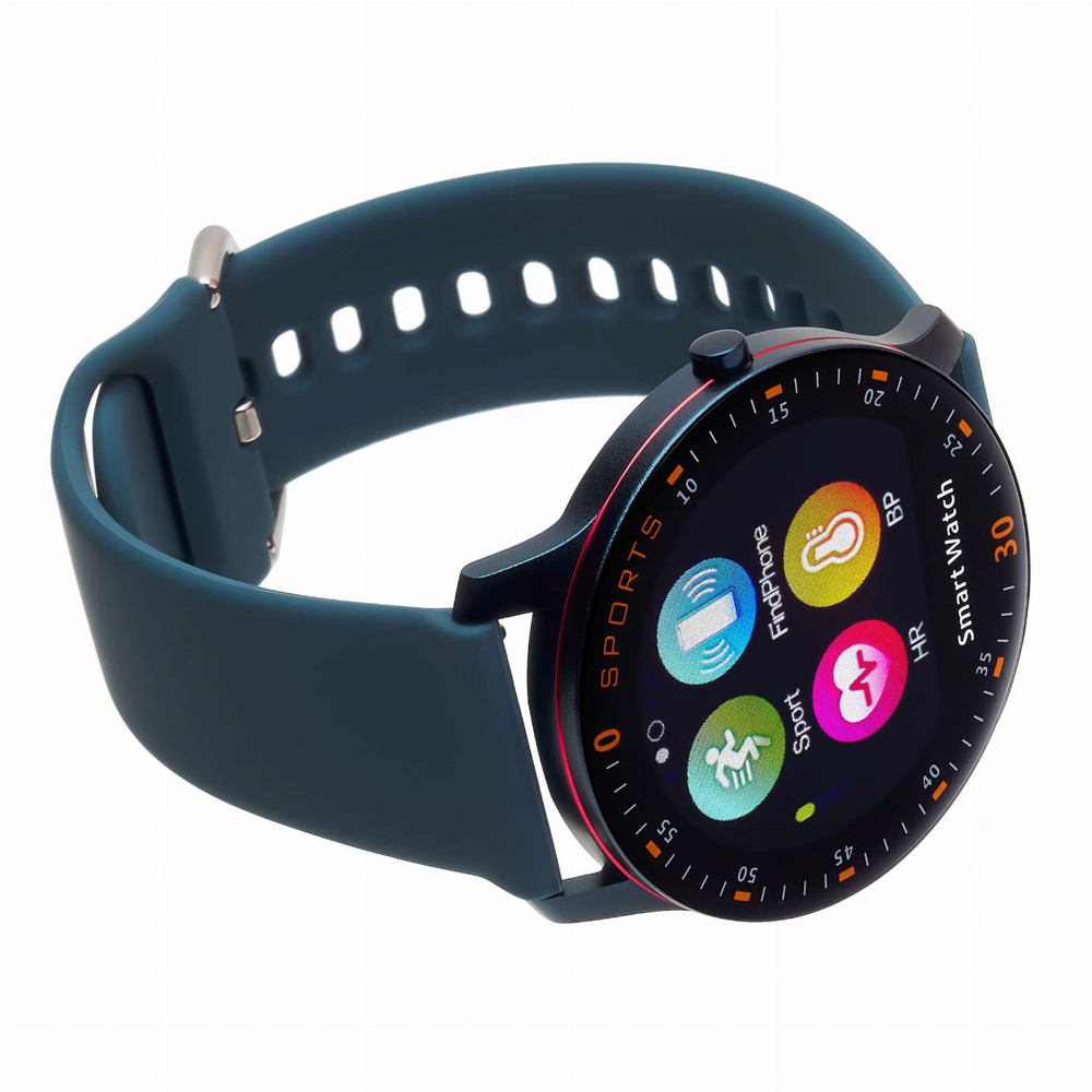 zegarek Garett 5903246286533 kwarcowy damski Damskie Smartwatch Garett Lady Lira niebieski