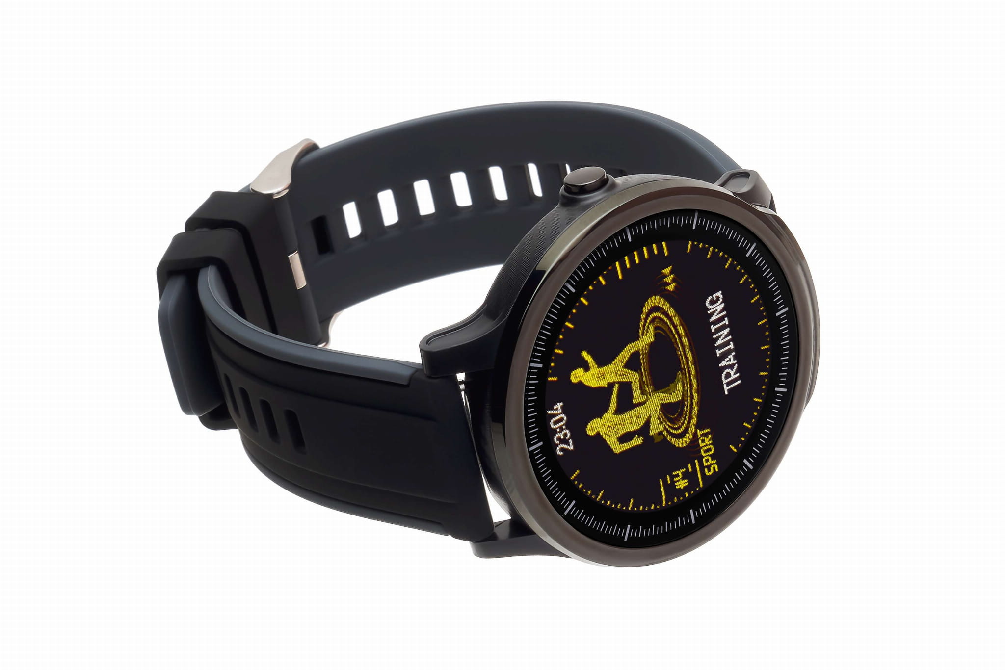 zegarek Garett 5903246286670 kwarcowy męski Męskie Smartwatch Sport Garett Gym szary