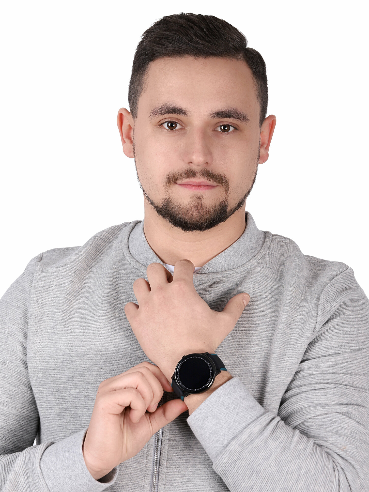 zegarek Garett 5903246286694 kwarcowy męski Męskie Smartwatch Sport Garett Gym zielony