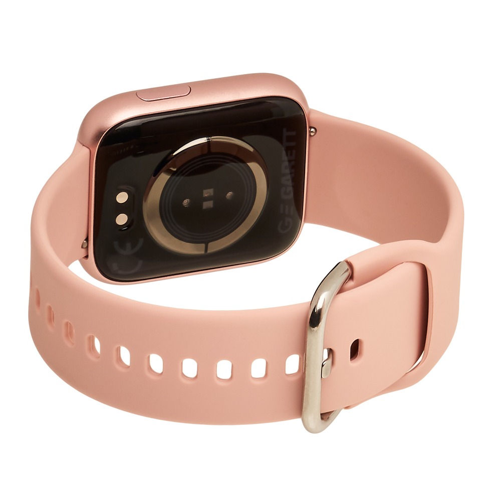 zegarek Garett 5903246287110 kwarcowy damski Damskie Smartwatch Garett Women Eva RT różowy