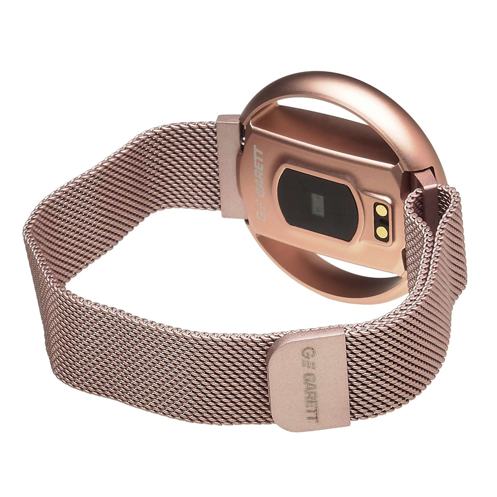 zegarek Garett 5903246287189 kwarcowy damski Damskie Smartwatch Garett Women Nicole RT różowy stalowy - miniatura 6