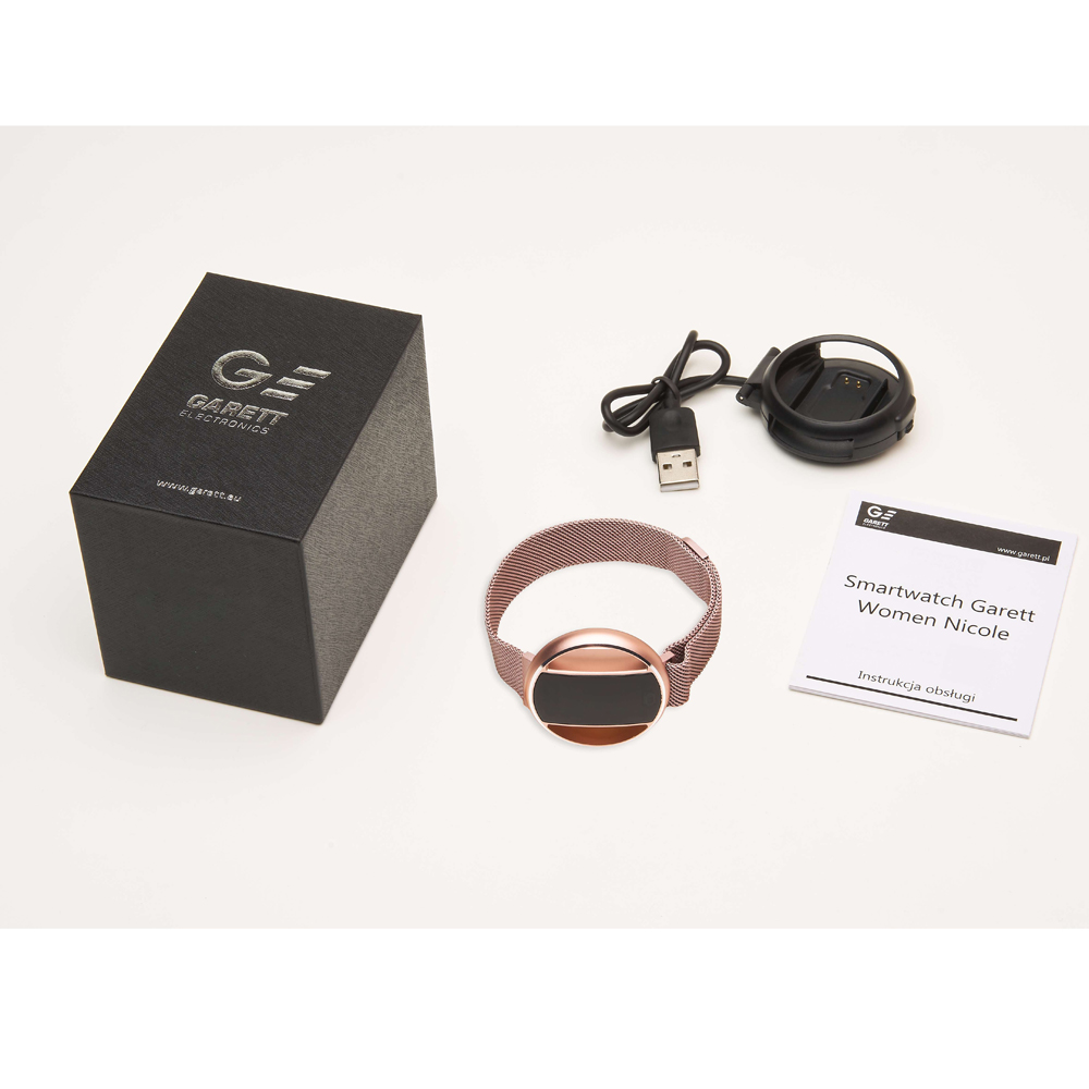 zegarek Garett 5903246287189 różowe złoto Damskie - miniatura 7