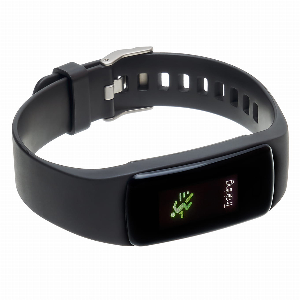 zegarek Garett 5903246289244 Smartband Opaska Sportowa Garett Fit 16 Czarny męski z krokomierz Smartbandy - Opaski sportowe - miniatura 3