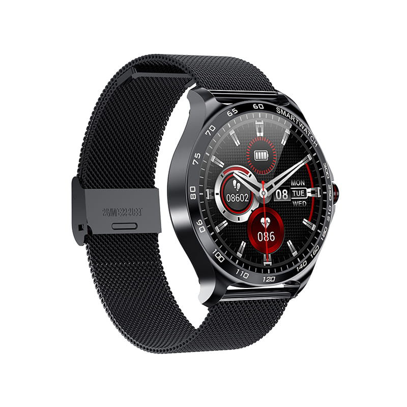 zegarek Garett 5904238480779 Smartwatch Garett Sport Factory RT black męski z krokomierz Męskie