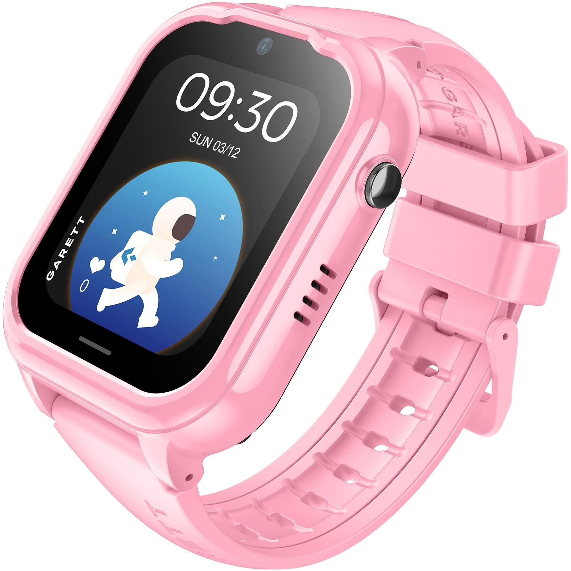 zegarek Garett 5904238486504 Smartwatch Garett Essa Go Różowy Dla dzieci