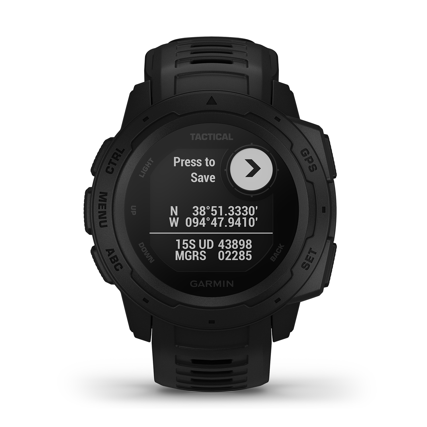 zegarek Garmin 010-02064-70 Instinct Tactical Edition Black męski z termometr Garmin Instinct
