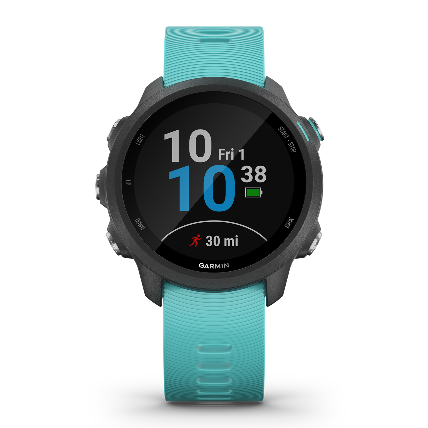 zegarek Garmin 010-02120-32 Forerunner 245 Music Aqua damski z kompas Garmin - miniatura 3