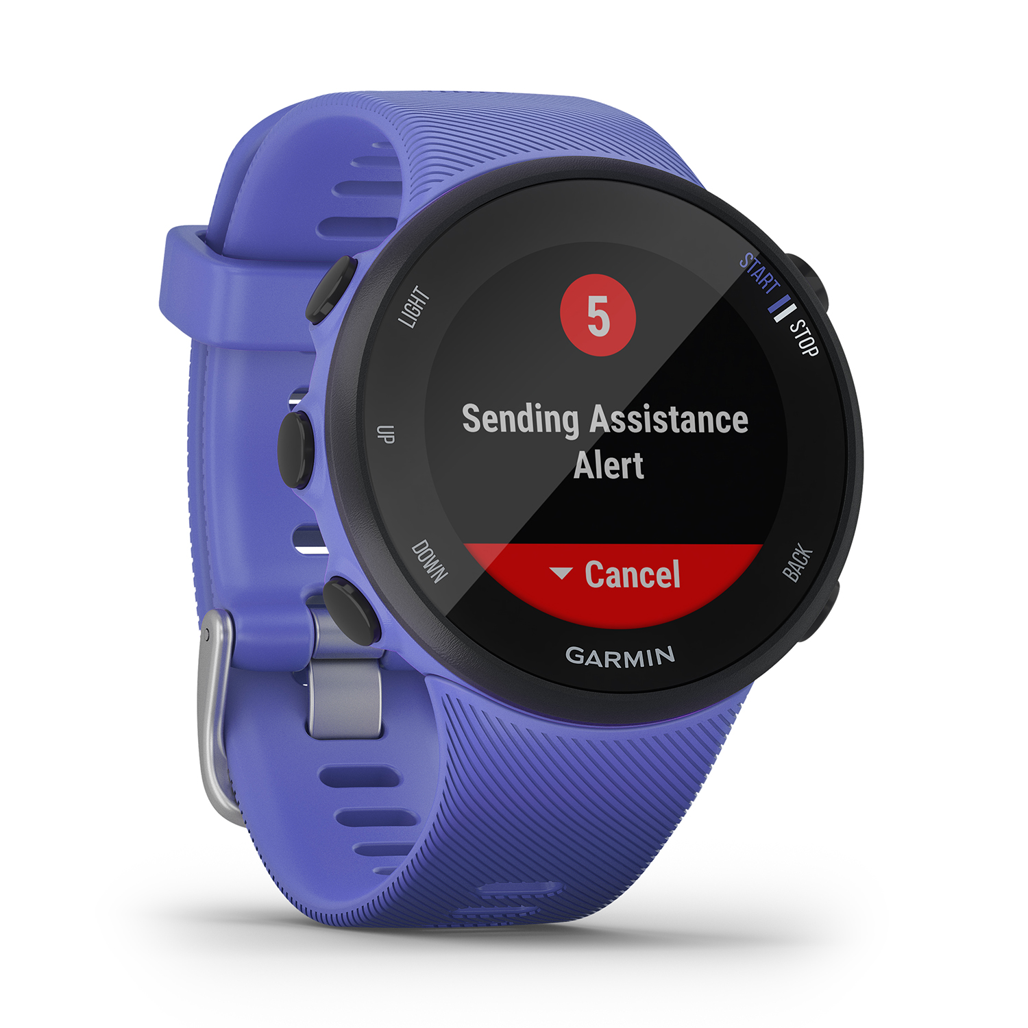 zegarek Garmin 010-02156-11 fioletowy Garmin Forerunner - miniatura 8