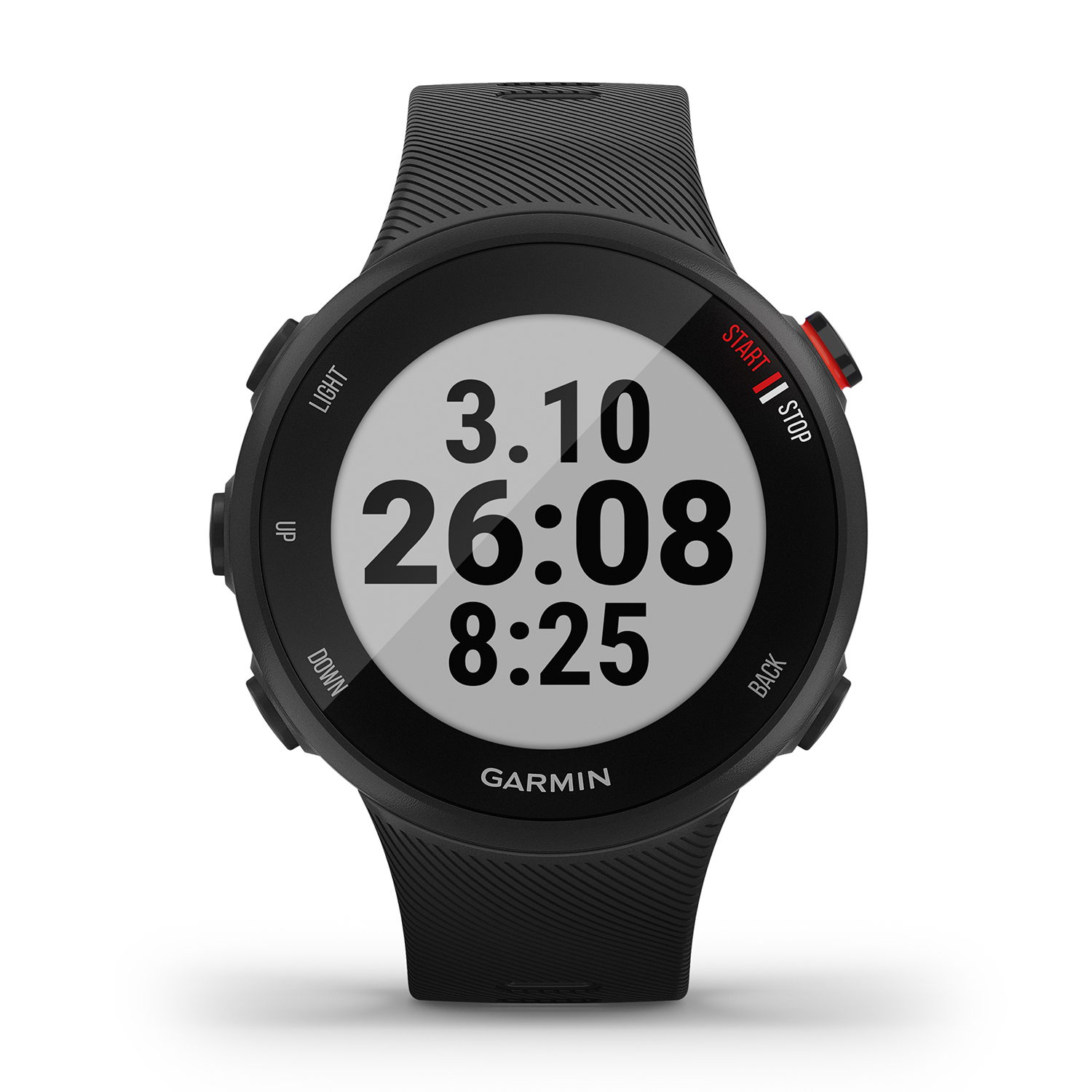 zegarek Garmin 010-02156-12 damski Garmin Forerunner Forerunner 45S Black - miniatura 3