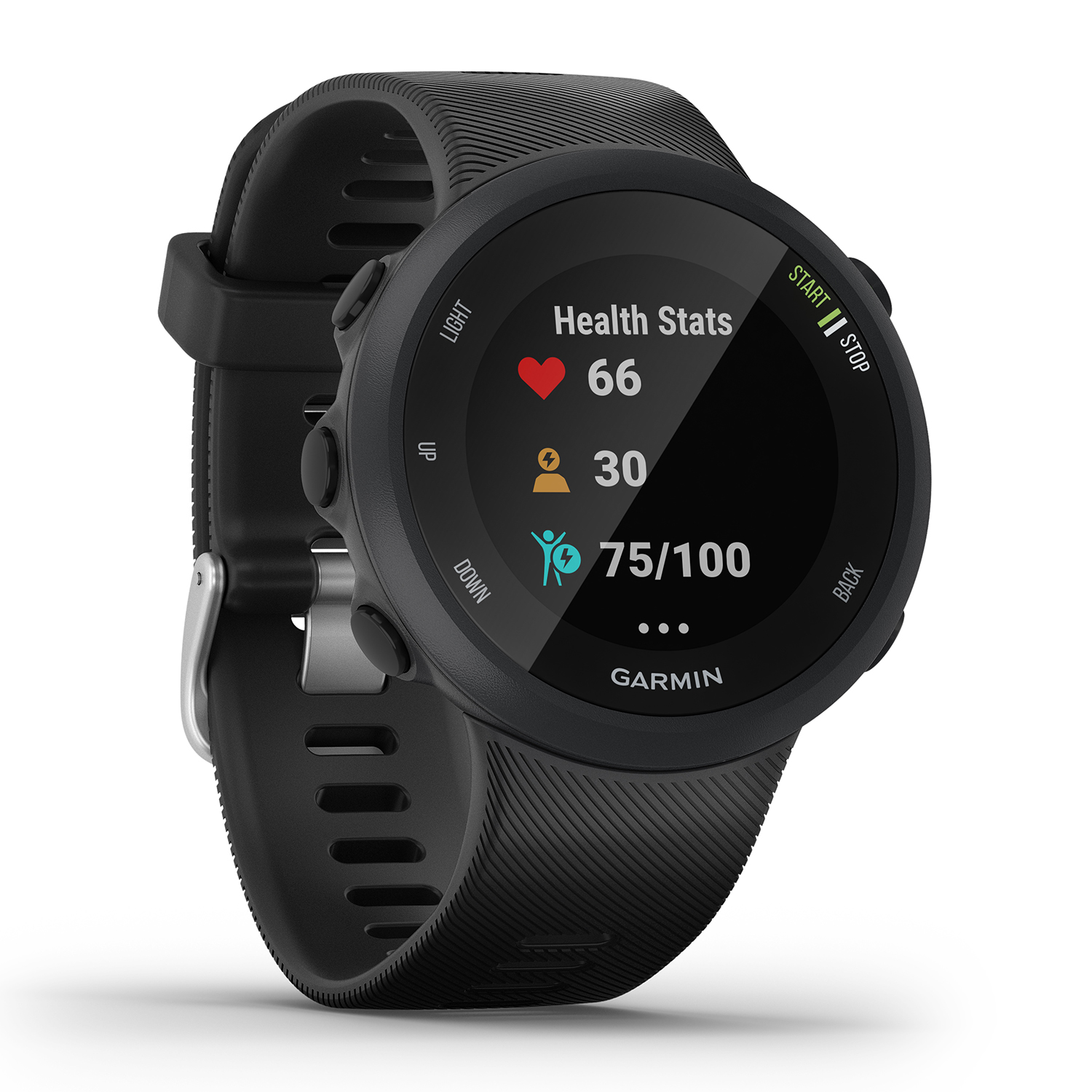 zegarek Garmin 010-02156-15 damski Garmin Forerunner Forerunner 45 Black - miniatura 6