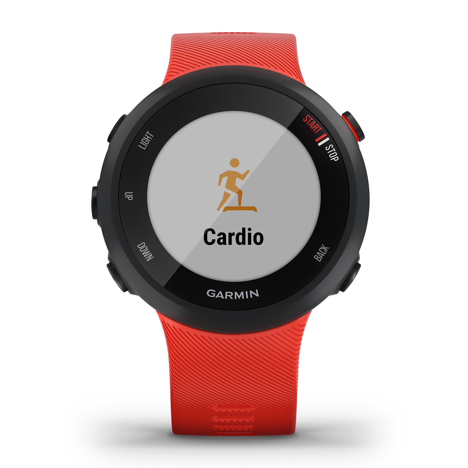 zegarek Garmin 010-02156-16 damski Garmin Forerunner Forerunner 45 Lava Red - miniatura 6
