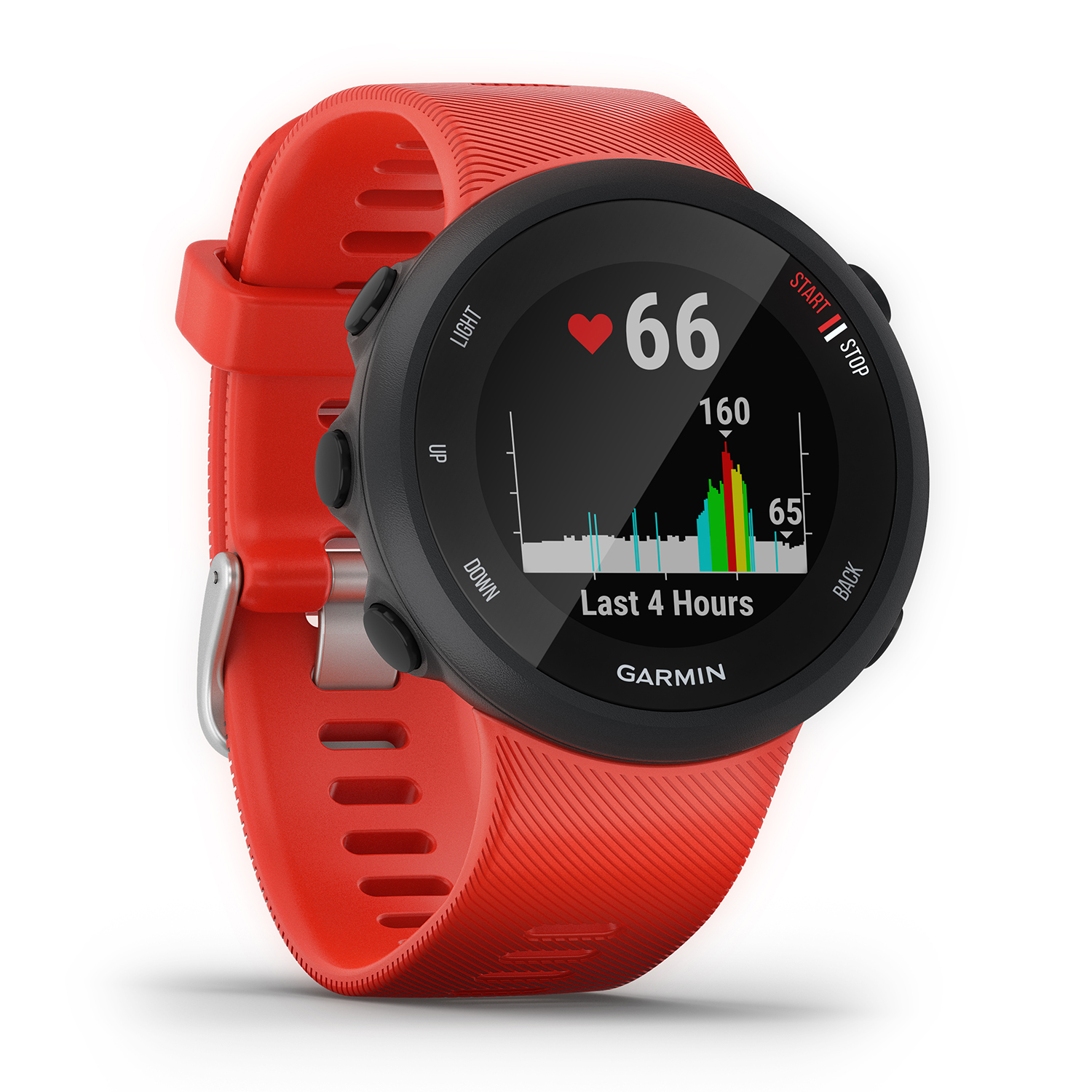 zegarek Garmin 010-02156-16 Forerunner 45 Lava Red damski z gps Garmin Forerunner - miniatura 3