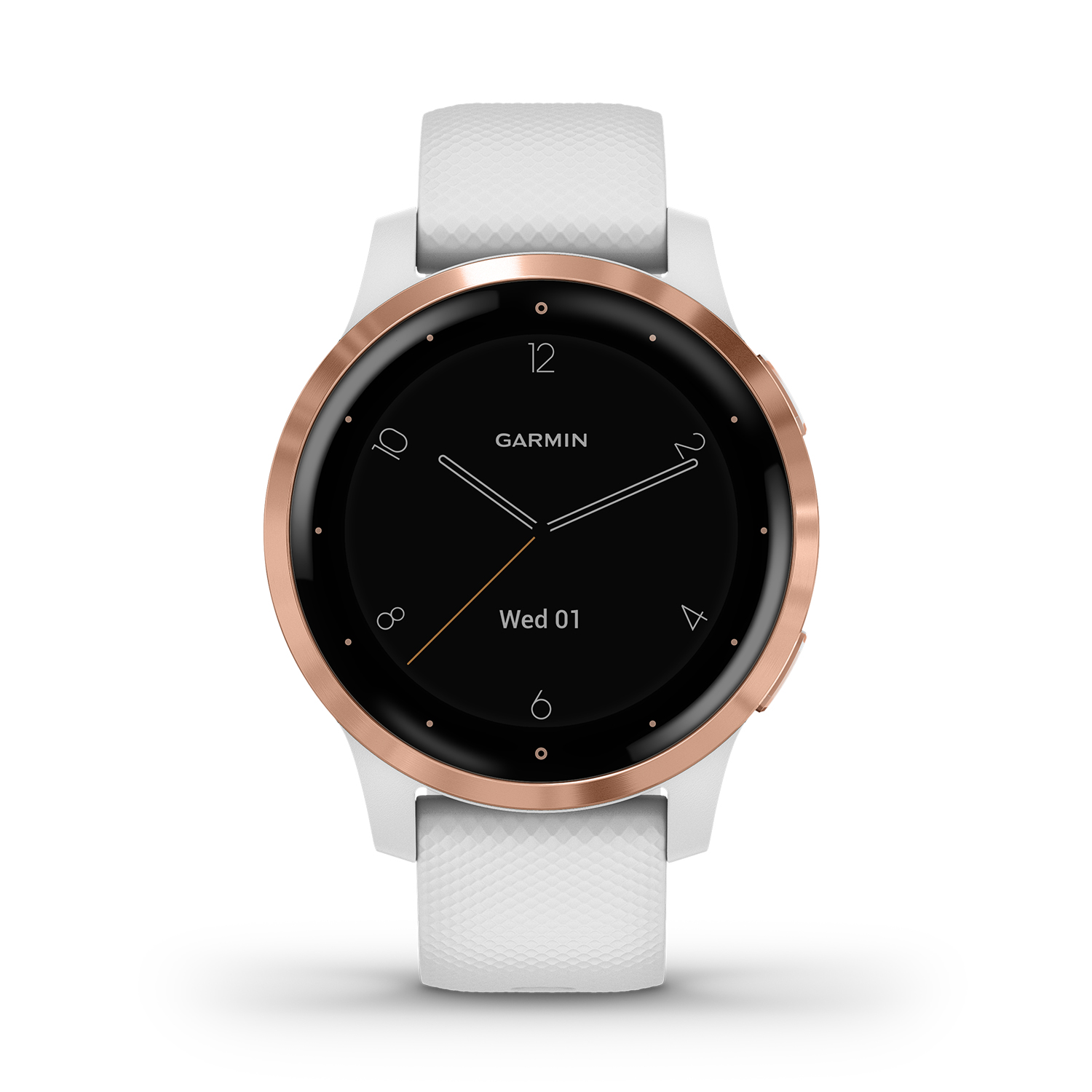 zegarek Garmin 010-02172-23 damski Garmin Vivoactive Vivoactive 4S Rose Gold with White Silicone Band - miniatura 6