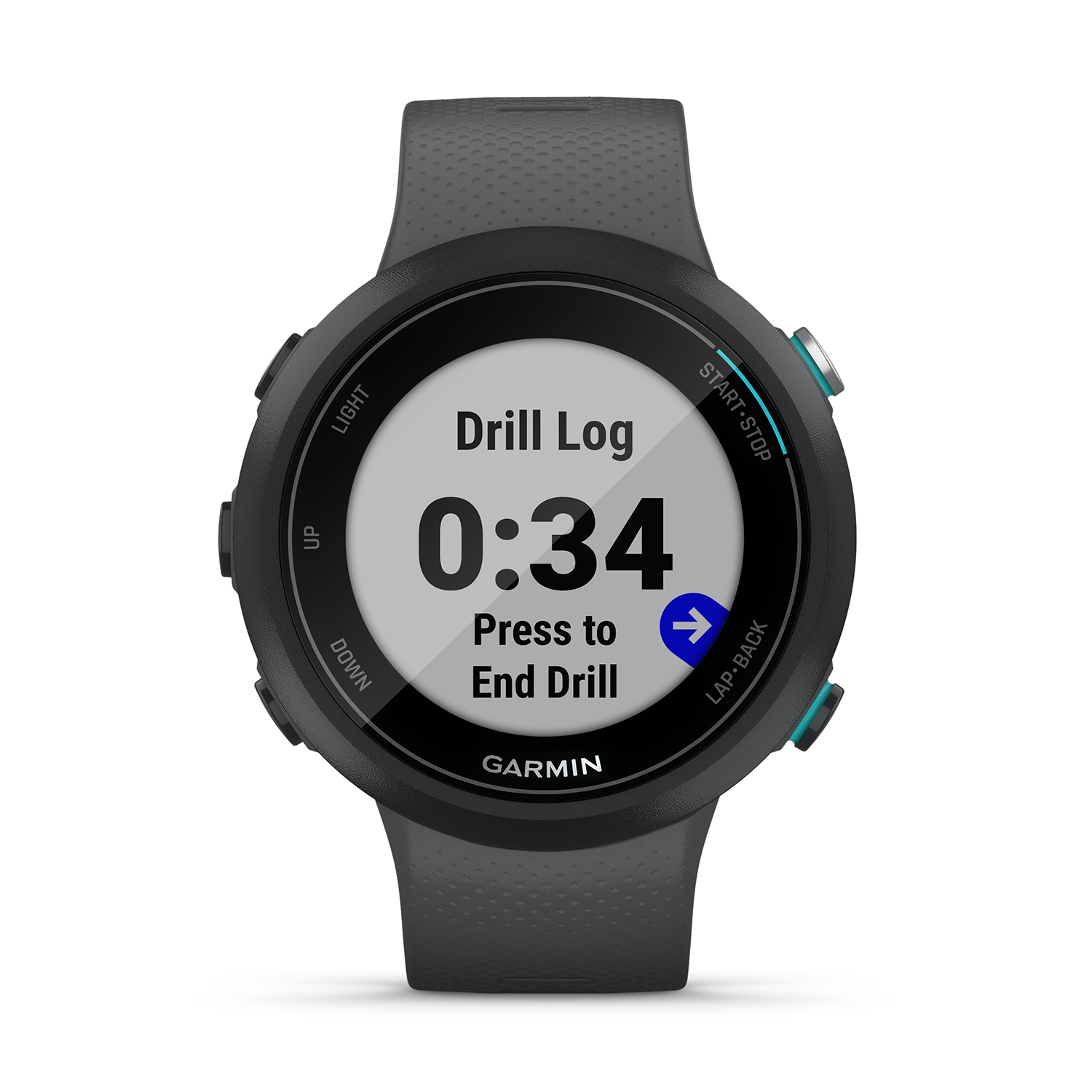 zegarek Garmin 010-02247-10 Swim 2 Slate męski z gps Garmin - miniatura 3