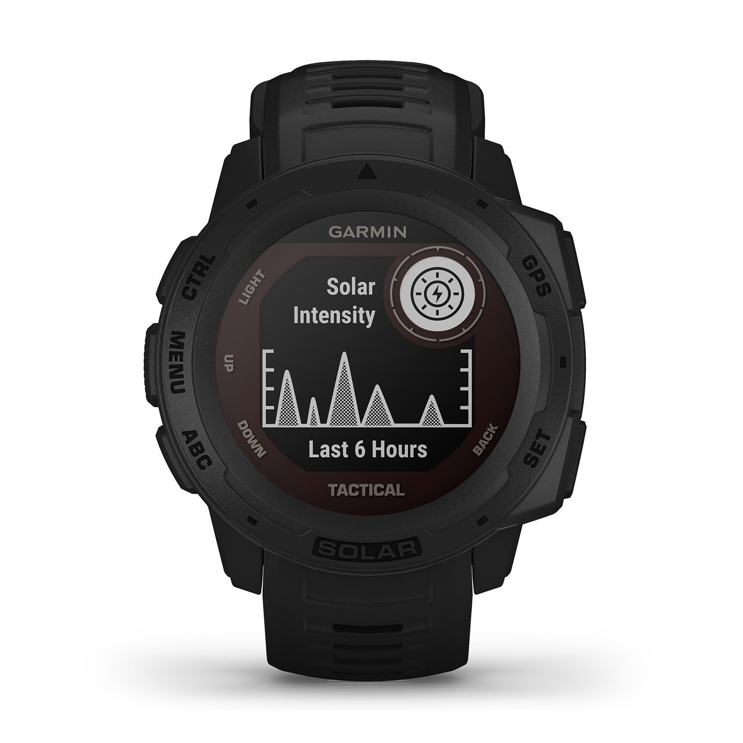 zegarek Garmin 010-02293-03 Instinct SOLAR Tactical Edition Black męski z barometr Garmin - miniatura 3
