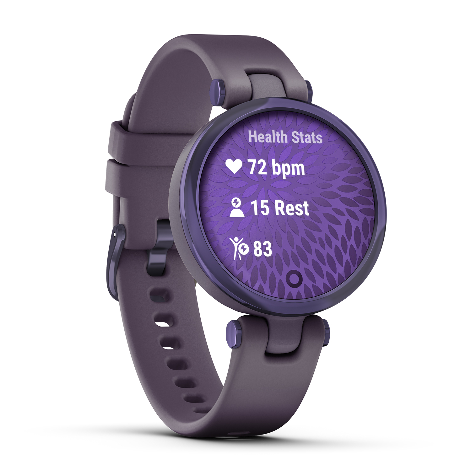 zegarek Garmin 010-02384-12 damski Garmin Lily Lily Sport Midnight Orchid Bezel with Deep Orchid Case an - miniatura 6