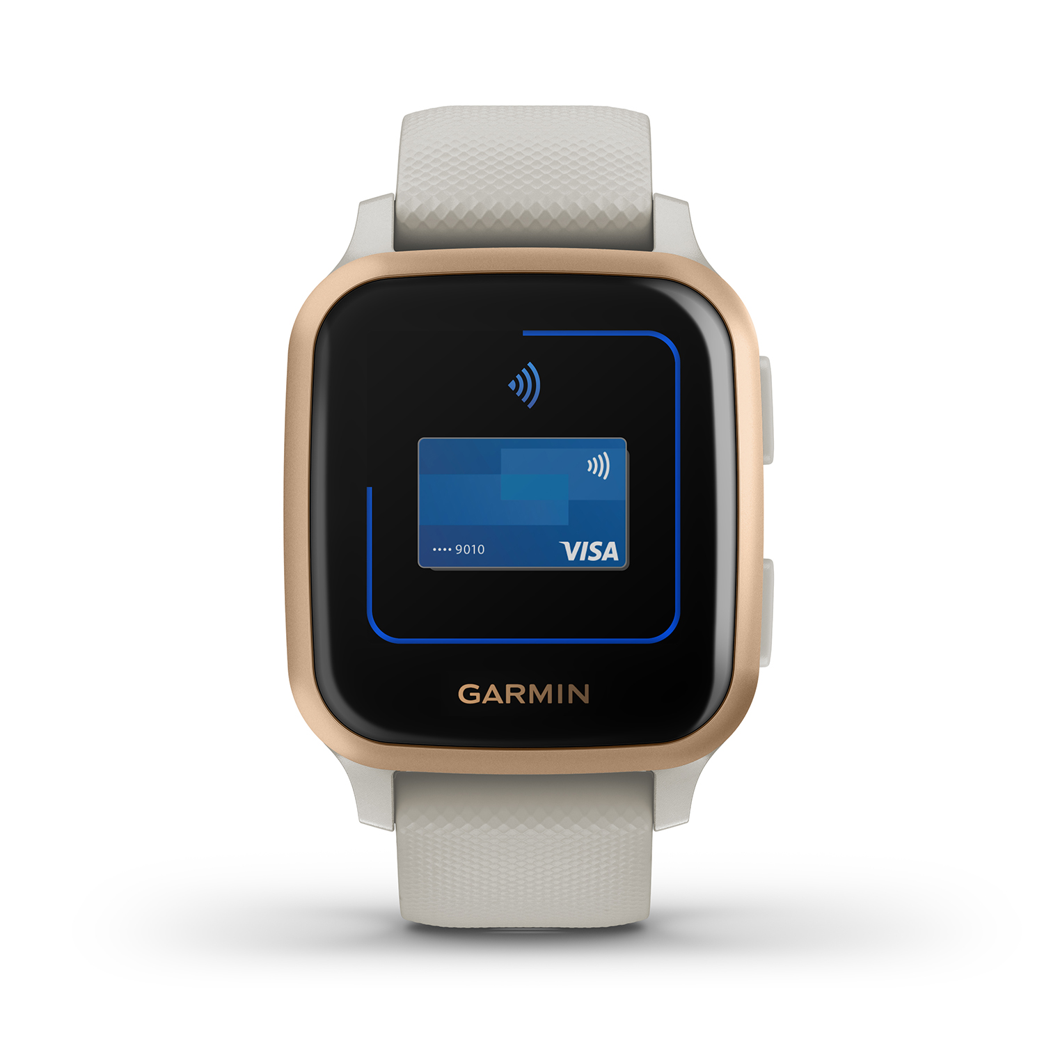 zegarek Garmin 010-02426-11 męski Garmin Venu Sq Music Rose Gold Aluminium Bezel with Light Sand C - miniatura 6