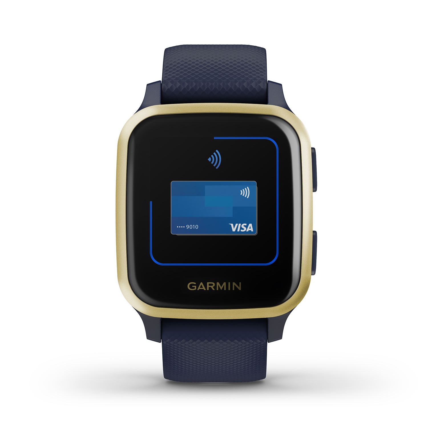 zegarek Garmin 010-02426-12 męski Garmin Venu Venu Sq Music Light Gold Aluminium Bezel with Navy Case a - miniatura 6
