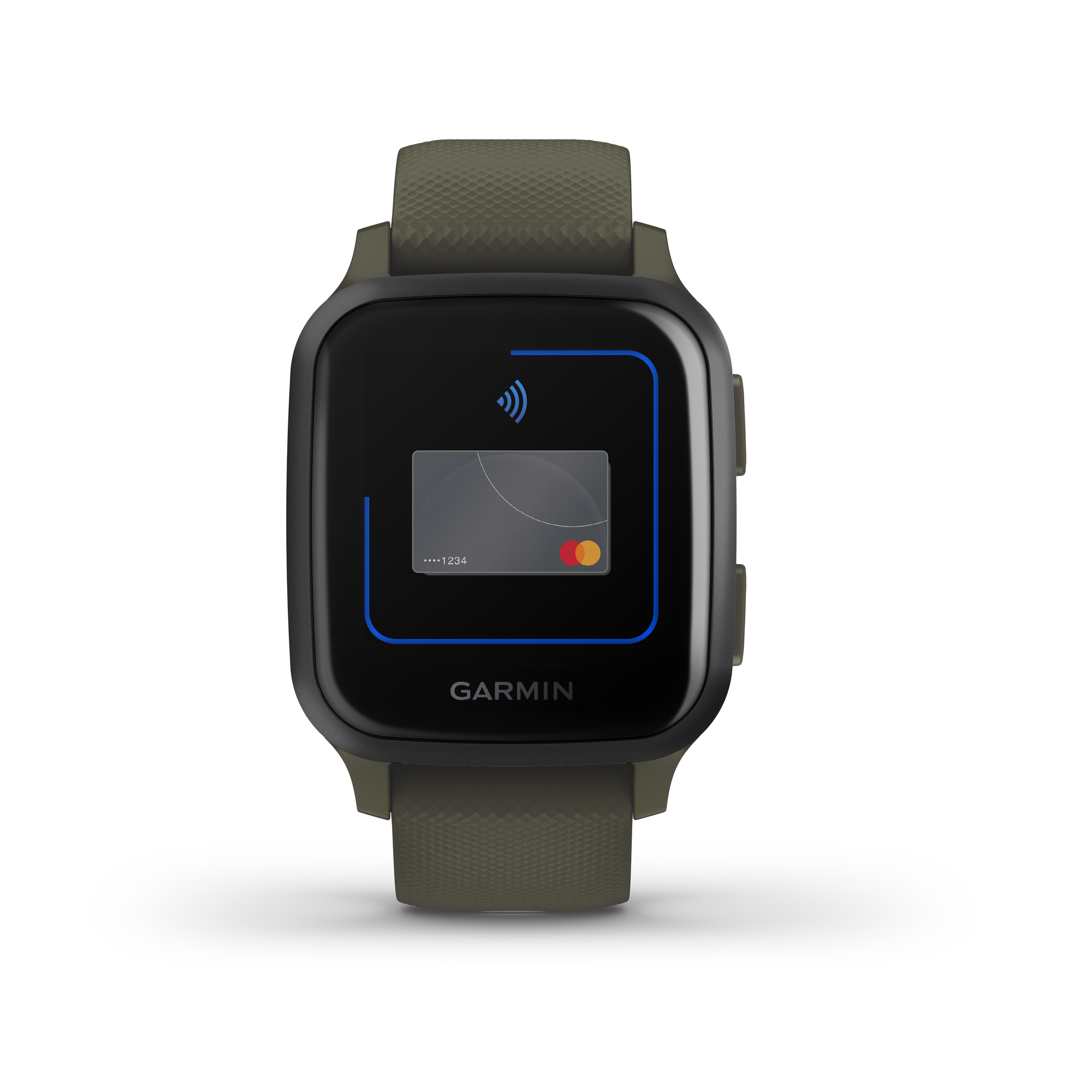 zegarek Garmin 010-02426-13 męski Garmin Venu Venu Sq Music Slate Aluminium Bezel with Moss Case and Si - miniatura 6
