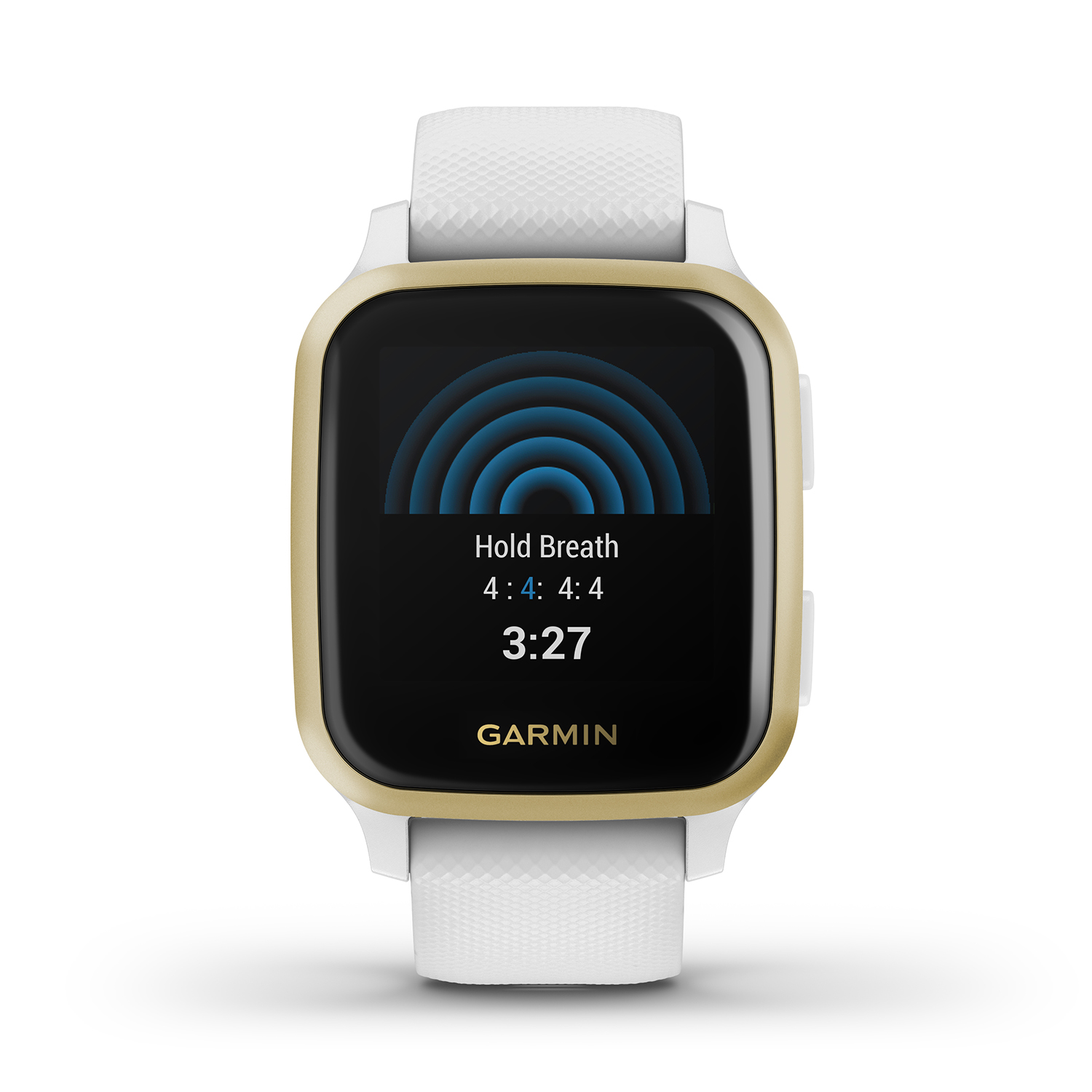 zegarek Garmin 010-02427-11 Venu Sq Light Gold Aluminium Bezel with White Case and Si Garmin Venu Gorilla Glass - miniatura 11