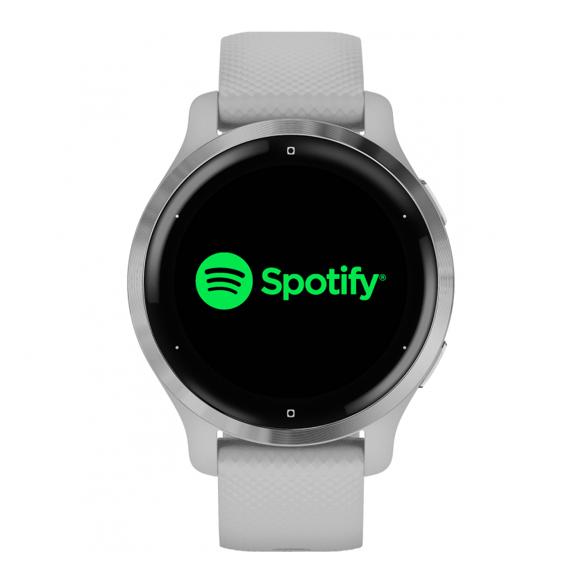 zegarek Garmin 010-02429-12 Venu 2S Silver Stainless Steel Bezel with Mist Gray Case damski z termometr Venu - miniatura 3