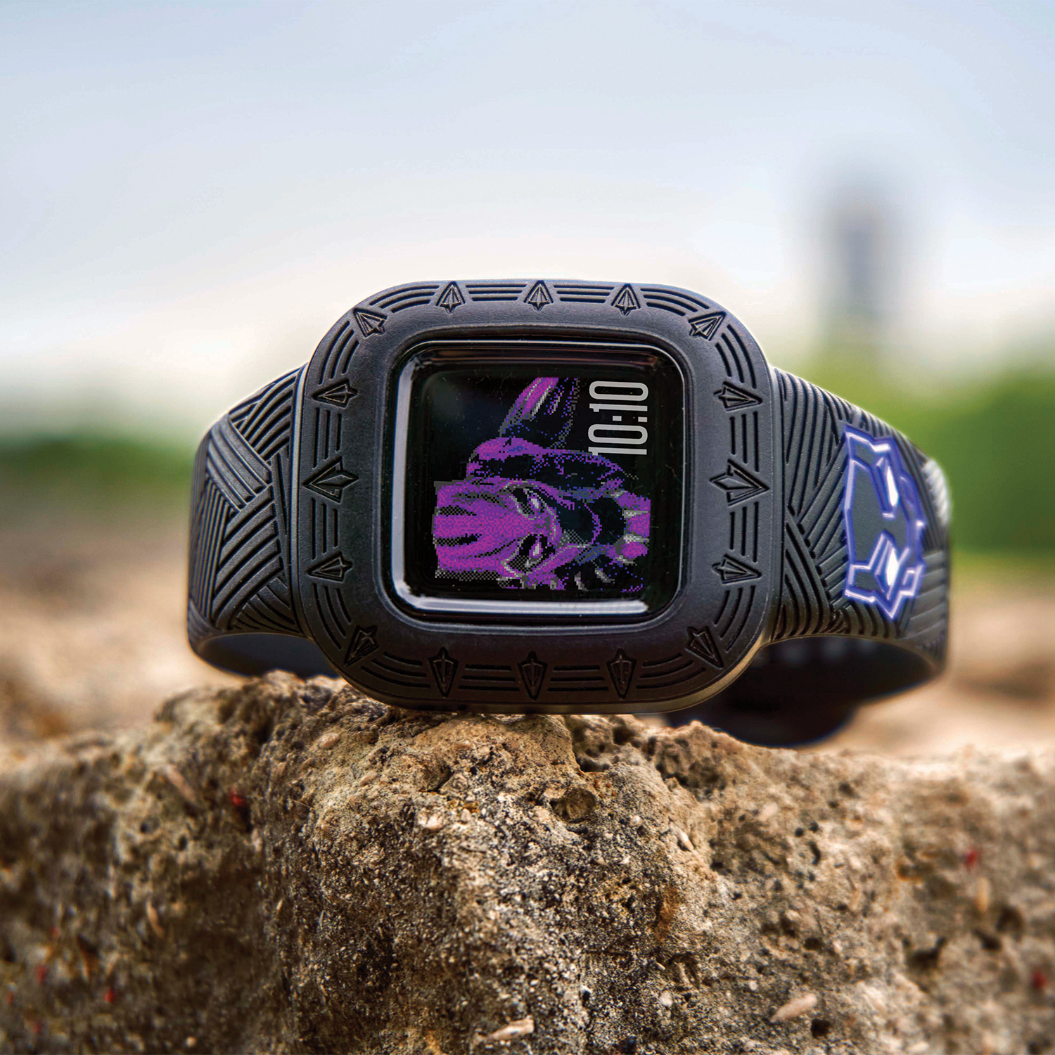 zegarek Garmin 010-02441-14 kwarcowy dla chłopca Vivofit Vivofit jr. 3 - Marvel - miniatura 7