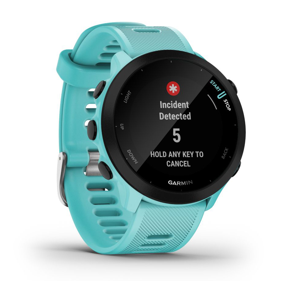 zegarek Garmin 010-02562-12 kwarcowy damski Forerunner Garmin Forerunner 55 Aqua - miniatura 6
