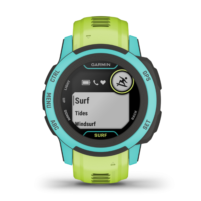 zegarek Garmin 010-02563-02 Instinct 2S - Surf Edition męski z termometr Garmin Instinct - miniatura 3