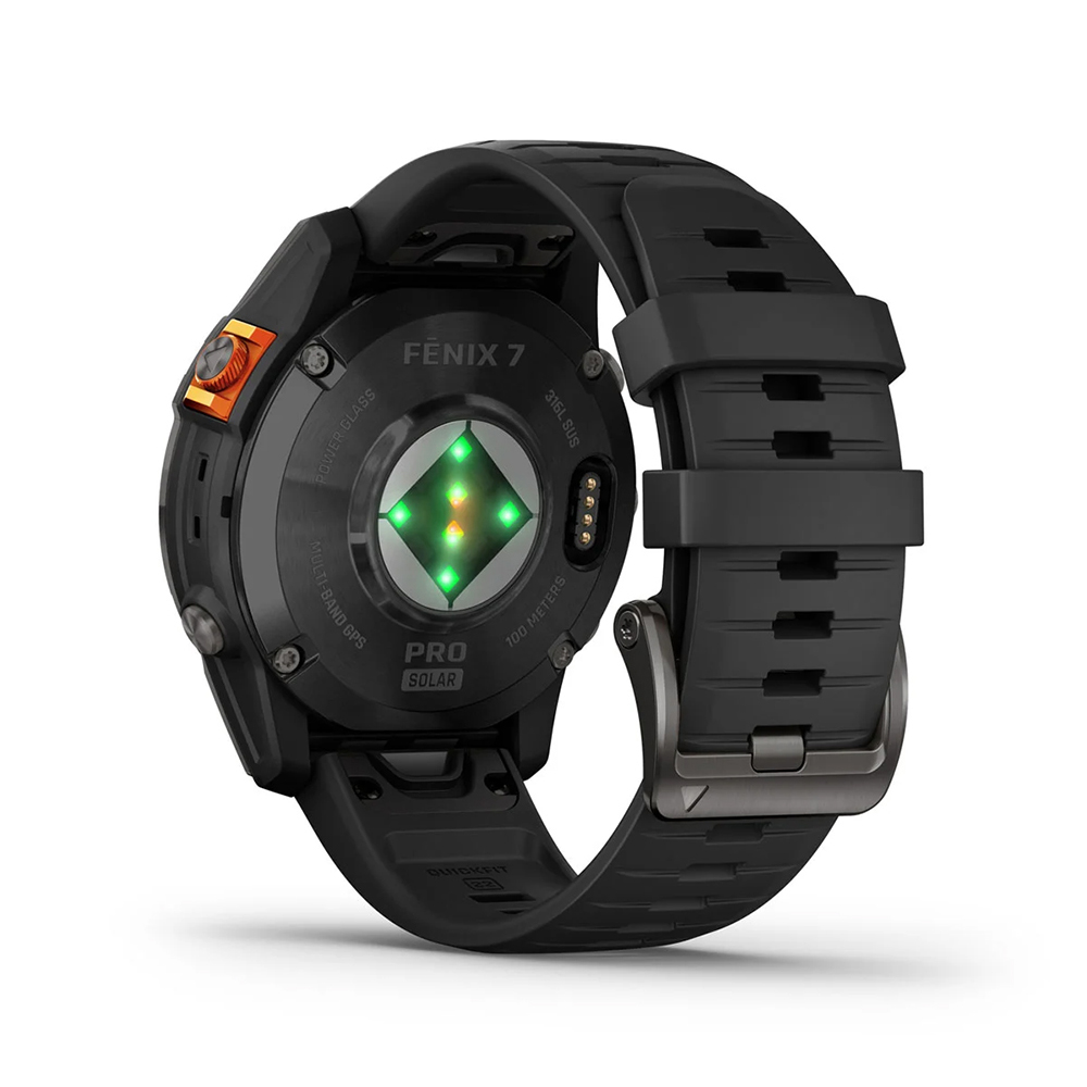 zegarek Garmin 010-02777-01 Fenix 7 Pro Solar - Slate Gray Fenix Power Glass - miniatura 13