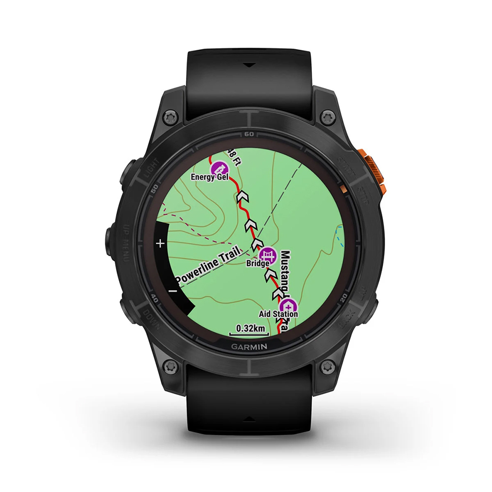 zegarek Garmin 010-02777-01 Fenix 7 Pro Solar - Slate Gray męski z termometr Fenix - miniatura 3