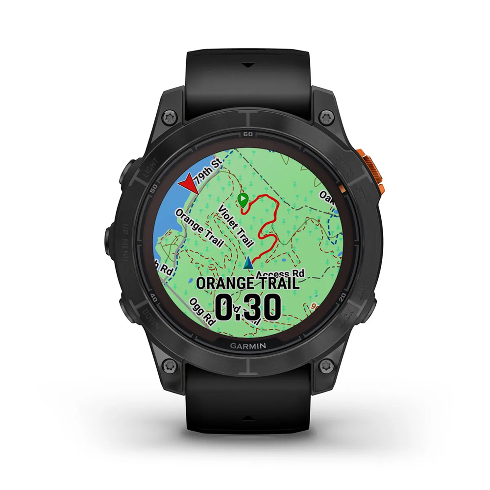 zegarek Garmin 010-02777-01 solar męski Fenix Fenix 7 Pro Solar - Slate Gray - miniatura 5