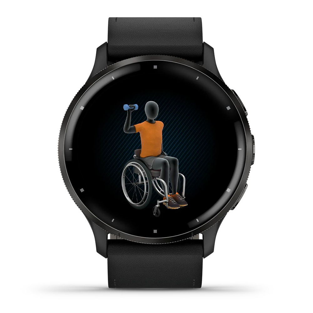 zegarek Garmin 010-02784-52 czarny Venu 3 - miniatura 2
