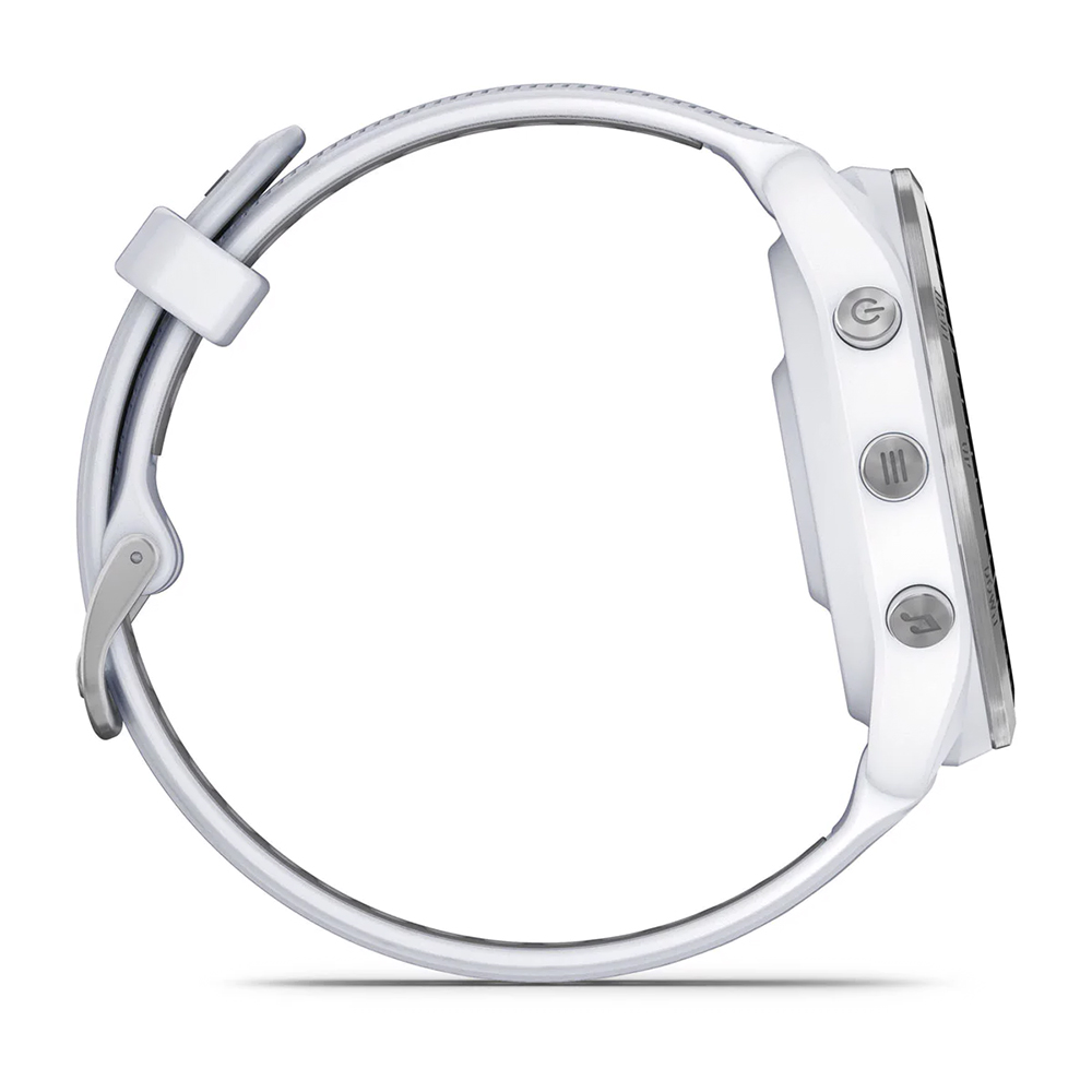 zegarek Garmin 010-02809-11 Forerunner 965 Titanium Bezel biało-szary męski z termometr Forerunner - miniatura 6