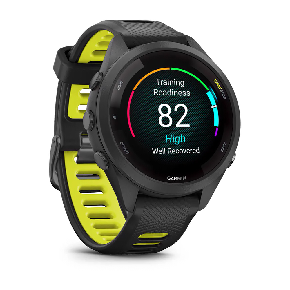 zegarek Garmin 010-02810-13 Forerunner 265S Black Bezel and Case czarno-żółty męski z termometr Forerunner - miniatura 7