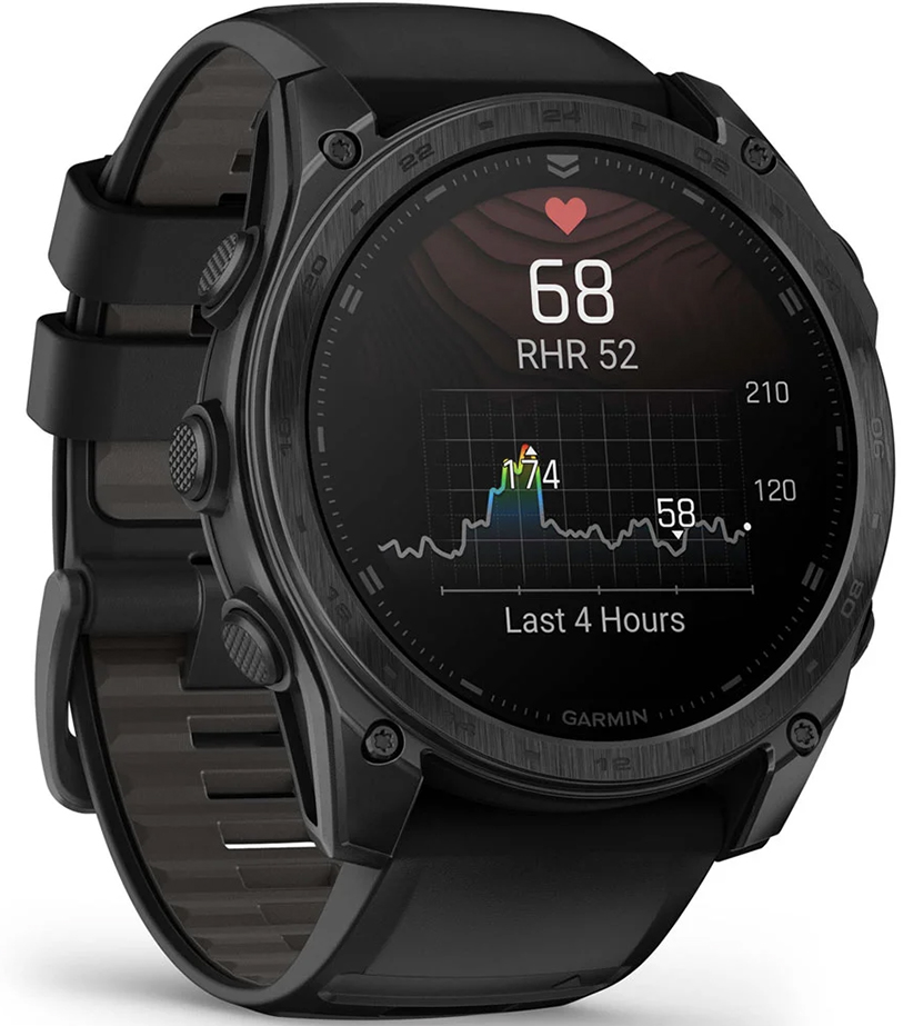 zegarek Garmin 010-03406-01 Garmin Tactix 8 AMOLED 51 mm męski z termometr Tactix - miniatura 3