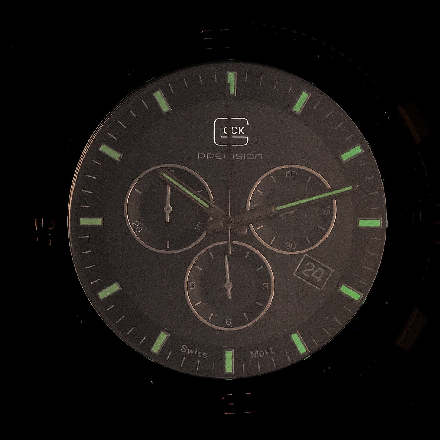 zegarek Glock GW-42-1-24-A Swiss - Quartz szafirowe - miniatura 5
